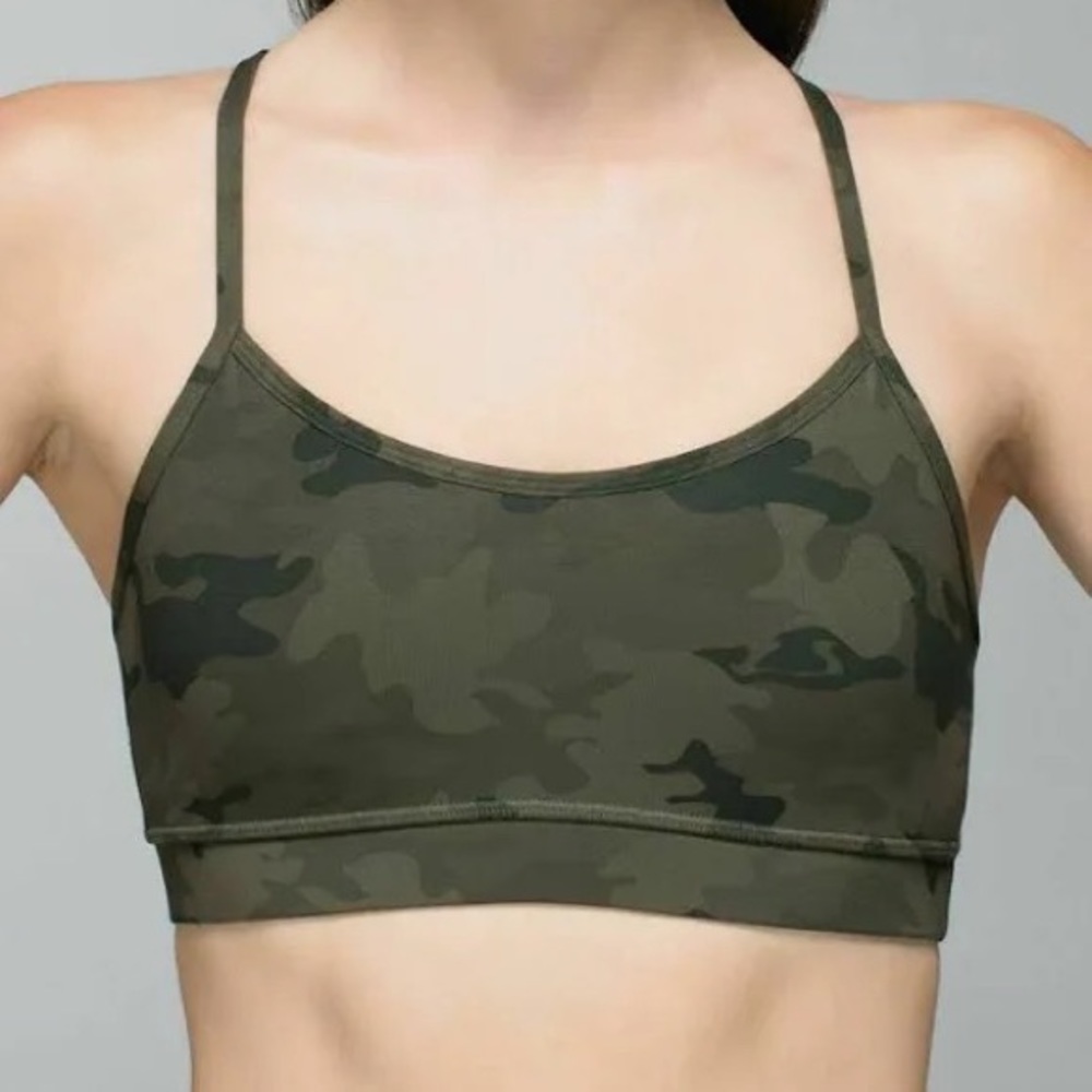 Flow Y camo bra